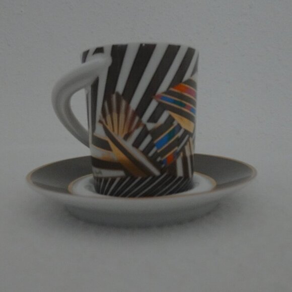 Rosenthal Studio-Line Cupola Espresso Cup Saucer Espresso Sammeltasse 24 Signed - Picture 3 of 10